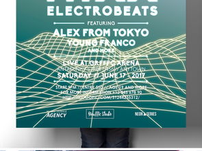 多色淡彩水墨數字藝術 網絡科技創意海報模板的革新應用